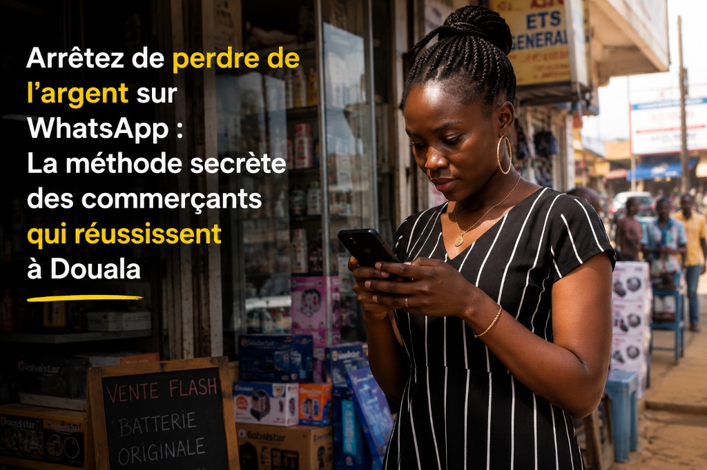 Arrêtez de perdre de l'argent sur WhatsApp : La méthode secrète des commerçants qui réussissent à Douala